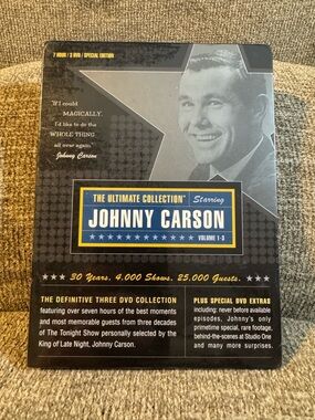 Johnny Carson The Ultimate Collection 3 DVD Special Edition Set